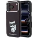 Karl Lagerfeld - Smooth Leather Choupette Sketch MagSafe (KLHMP18L6PWCIKDR) - iPhone 18 Pro / iPhone 17 Pro - Burgundy