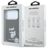 Karl Lagerfeld - Smooth Leather Choupette Sketch MagSafe (KLHMP18L6PWCIKDR) - iPhone 18 Pro / iPhone 17 Pro - Burgundy