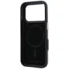 Karl Lagerfeld - Grained Leather Mono Resin Logo MagSafe (KLHMP18X6PWKLMHP) - iPhone 18 Pro Max / iPhone 17 Pro Max - Pink