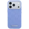 Karl Lagerfeld - Grained Leather Mono Resin Logo MagSafe (KLHMP18L6PWKLMHB) - iPhone 18 Pro / iPhone 17 Pro - Light Blue