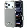 Karl Lagerfeld - Saffiano Small Script Metal Logo MagSafe (KLHMP18X6PWSKSE) - iPhone 18 Pro Max / iPhone 17 Pro Max - Beige