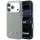 Karl Lagerfeld - Saffiano Small Script Metal Logo MagSafe (KLHMP18X6PWSKSE) - iPhone 18 Pro Max / iPhone 17 Pro Max - Beige
