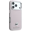 Karl Lagerfeld - Grained Leather Choupette Head MagSafe (KLHMP18L6PSCHLP) - iPhone 18 Pro / iPhone 17 Pro - Pink