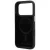 Karl Lagerfeld - Grained Leather KC Heads MagSafe (KLHMP18L6PSKCHLK) - iPhone 18 Pro / iPhone 17 Pro - Black