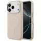 Karl Lagerfeld - Leather Ring Karl RSG Logo MagSafe (KLHMP18LPSKRSGEP) - iPhone 18 Pro / iPhone 17 Pro - Pink
