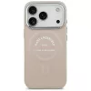 Karl Lagerfeld - Leather Ring Karl RSG Logo MagSafe (KLHMP18LPSKRSGEP) - iPhone 18 Pro / iPhone 17 Pro - Pink