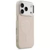 Karl Lagerfeld - Leather Ring Karl RSG Logo MagSafe (KLHMP18LPSKRSGEP) - iPhone 18 Pro / iPhone 17 Pro - Pink