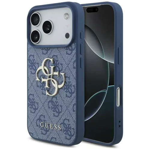 Guess - Hardcase 4G Big Logo (GUHCP18L4GMGBL) - iPhone 18 Pro / iPhone 17 Pro - Blue