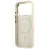 Guess - Saffiano Small 4G Classic MagSafe (GUHMP18X6PSA4DME) - iPhone 18 Pro Max / iPhone 17 Pro Max - Beige