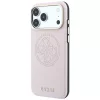 Guess - Leather Perforated 4G MagSafe (GUHMP18X6PS4SRGP) - iPhone 18 Pro Max / iPhone 17 Pro Max - Pink