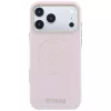 Guess - Leather Perforated 4G MagSafe (GUHMP18X6PS4SRGP) - iPhone 18 Pro Max / iPhone 17 Pro Max - Pink