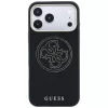 Guess - Leather Perforated 4G MagSafe (GUHMP18L6PS4SRGK) - iPhone 18 Pro / iPhone 17 Pro - Black