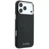 Guess - Leather Perforated 4G MagSafe (GUHMP18L6PS4SRGK) - iPhone 18 Pro / iPhone 17 Pro - Black