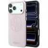 Guess - Leather Perforated 4G MagSafe (GUHMP18L6PS4SRGP) - iPhone 18 Pro / iPhone 17 Pro - Pink