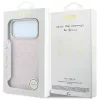 Guess - Leather Perforated 4G MagSafe (GUHMP18L6PS4SRGP) - iPhone 18 Pro / iPhone 17 Pro - Pink