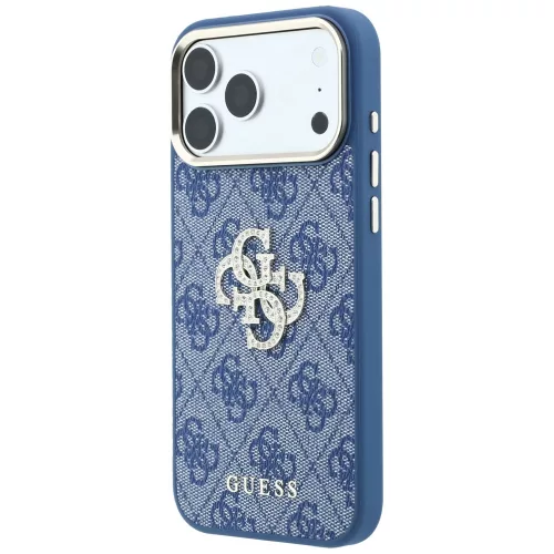 Guess - Hardcase 4G Big Strass Logo (GUHCP18X6P4DSMLB) - iPhone 18 Pro Max / iPhone 17 Pro Max - Blue