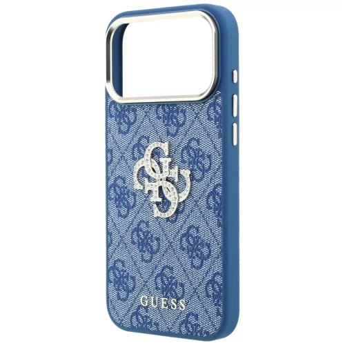Guess - Hardcase 4G Big Strass Logo (GUHCP18X6P4DSMLB) - iPhone 18 Pro Max / iPhone 17 Pro Max - Blue