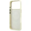 Guess - Leather Stripe Peony 4G MagSafe (GUHMP18X6PGSU4EE) - iPhone 18 Pro Max / iPhone 17 Pro Max - Beige