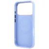 Guess - Leather Stripe Peony 4G MagSafe (GUHMP18X6PGSU4EB) - iPhone 18 Pro Max / iPhone 17 Pro Max - Light Blue