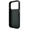 Guess - Leather Stripe Peony 4G MagSafe (GUHMP18L6PGSU4EK) - iPhone 18 Pro / iPhone 17 Pro - Black