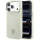 Guess - Leather Stripe Peony 4G MagSafe (GUHMP18L6PGSU4EE) - iPhone 18 Pro / iPhone 17 Pro - Beige
