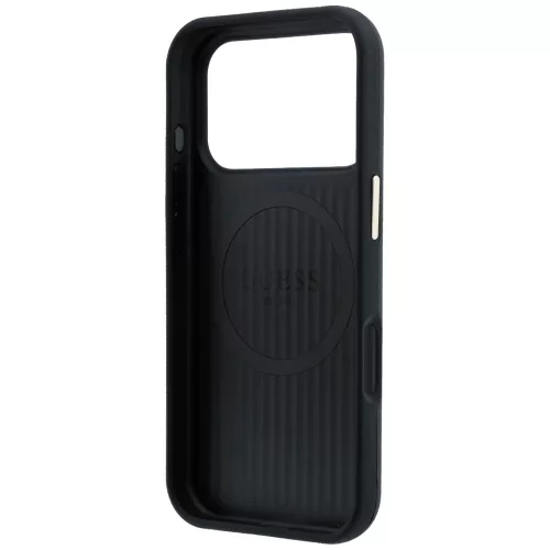Guess - Kevlar Triangle Logo MagSafe (GUHMP18L6PWKSGTK) - iPhone 18 Pro / iPhone 17 Pro - Black