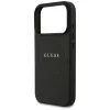 Guess - Grained Gold Ring MagSafe (GUHMP18LPGHSMMK) - iPhone 18 Pro / iPhone 17 Pro - Black