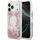 Guess - Resin Bottom Glitter MagSafe (GUHMP18LRGRGEP) - iPhone 18 Pro / iPhone 17 Pro - Pink