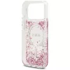 Guess - Resin Bottom Glitter MagSafe (GUHMP18LRGRGEP) - iPhone 18 Pro / iPhone 17 Pro - Pink