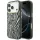 Guess - Zebra Glitter Triangle Logo MagSafe (GUHMP18L6HZPGTLS) - iPhone 18 Pro / iPhone 17 Pro - Silver