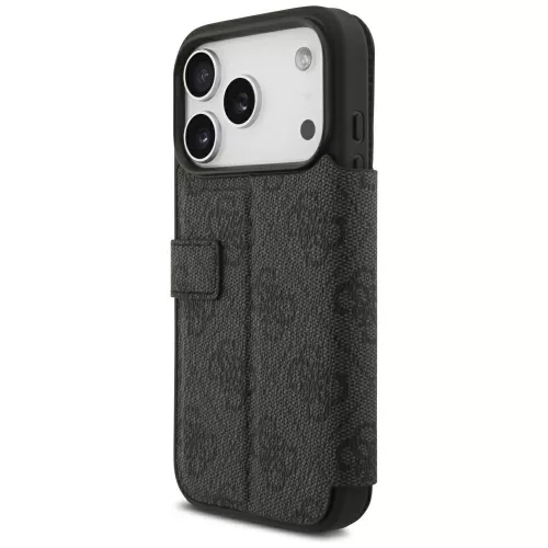 Guess - Book 4G Metal Logo (GUBKP18X4GMGGR) - iPhone 18 Pro Max / iPhone 17 Pro Max - Black