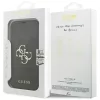 Guess - Book 4G Metal Logo (GUBKP18X4GMGGR) - iPhone 18 Pro Max / iPhone 17 Pro Max - Black