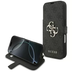   Guess - Book 4G Metal Logo (GUBKP18L4GMGGR) - iPhone 18 Pro / iPhone 17 Pro - Black