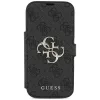 Guess - Book 4G Metal Logo (GUBKP18L4GMGGR) - iPhone 18 Pro / iPhone 17 Pro - Black