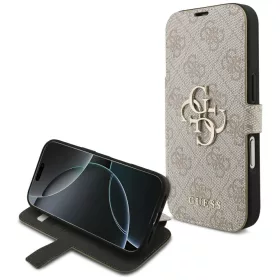   Guess - Book 4G Metal Logo (GUBKP18L4GMGPI) - iPhone 18 Pro / iPhone 17 Pro - Pink