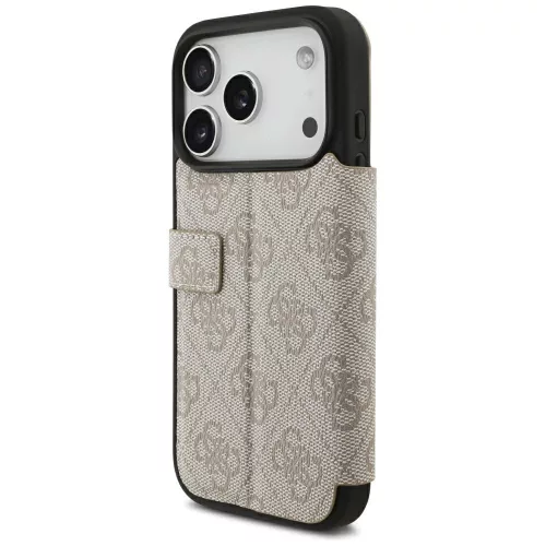 Guess - Book 4G Metal Logo (GUBKP18L4GMGPI) - iPhone 18 Pro / iPhone 17 Pro - Pink
