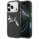 Karl Lagerfeld - IML Choupette and Karl Script Logo MagSafe (KLHMP18L5HKSCAK) - iPhone 18 Pro / iPhone 17 Pro - Black