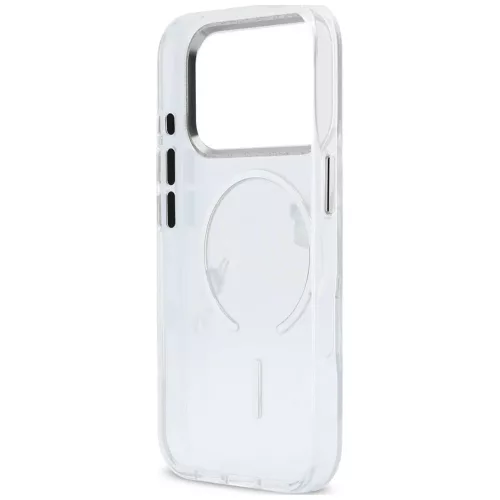 Karl Lagerfeld - IML Choupette and Karl Script Logo MagSafe (KLHMP18L5HKSCAH) - iPhone 18 Pro / iPhone 17 Pro - Transparent