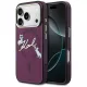 Karl Lagerfeld - IML Choupette and Karl Script Logo MagSafe (KLHMP18L5HKSCAR) - iPhone 18 Pro / iPhone 17 Pro - Burgundy