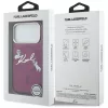 Karl Lagerfeld - IML Choupette and Karl Script Logo MagSafe (KLHMP18L5HKSCAR) - iPhone 18 Pro / iPhone 17 Pro - Burgundy