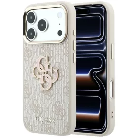   Guess - Hardcase 4G Big Resin Logo (GUHCP18X6P4SRMLP) - iPhone 18 Pro Max / iPhone 17 Pro Max - Pink