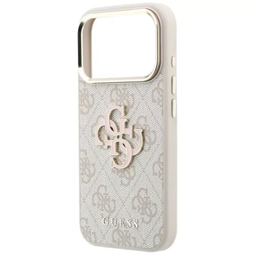 Guess - Hardcase 4G Big Resin Logo (GUHCP18X6P4SRMLP) - iPhone 18 Pro Max / iPhone 17 Pro Max - Pink