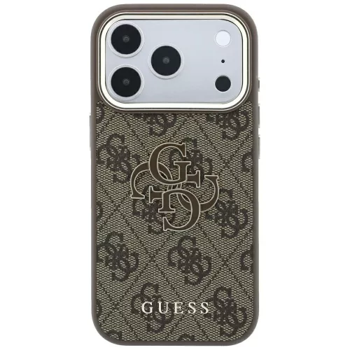 Guess - Hardcase 4G Big Resin Logo (GUHCP18X6P4SRMLW) - iPhone 18 Pro Max / iPhone 17 Pro Max - Brown