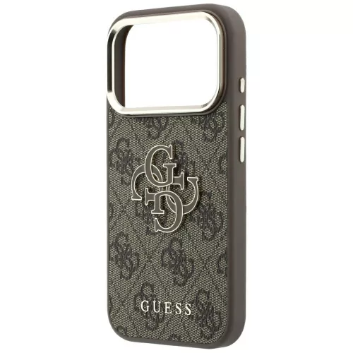 Guess - Hardcase 4G Big Resin Logo (GUHCP18X6P4SRMLW) - iPhone 18 Pro Max / iPhone 17 Pro Max - Brown