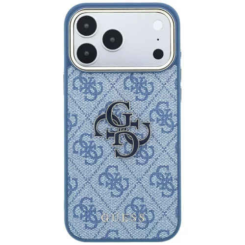 Guess - Hardcase 4G Big Resin Logo (GUHCP18X6P4SRMLB) - iPhone 18 Pro Max / iPhone 17 Pro Max - Blue