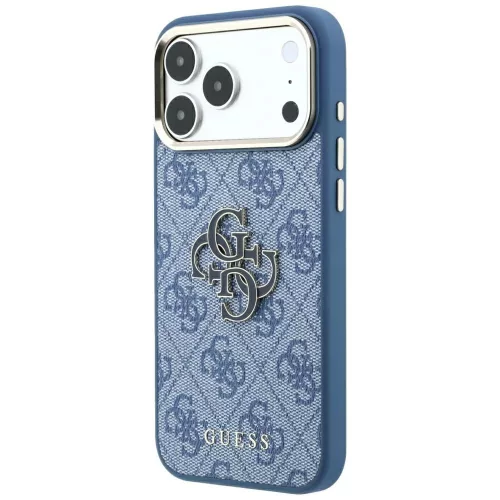 Guess - Hardcase 4G Big Resin Logo (GUHCP18L6P4SRMLB) - iPhone 18 Pro / iPhone 17 Pro - Blue