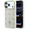 Guess - Peony 4G Small Logo MagSafe (GUHMP18L6PGS4NPE) - iPhone 18 Pro / iPhone 17 Pro - Beige