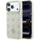 Guess - Peony 4G Small Logo MagSafe (GUHMP18L6PGS4NPE) - iPhone 18 Pro / iPhone 17 Pro - Beige