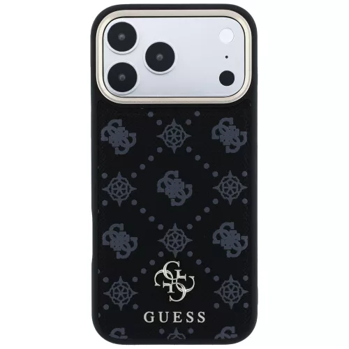 Guess - Peony 4G Small Logo MagSafe (GUHMP18X6PGS4NPK) - iPhone 18 Pro Max / iPhone 17 Pro Max - Black