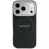 Guess - Saffiano Peony & Ring MagSafe (GUHMP18LPSAMSECK) - iPhone 18 Pro / iPhone 17 Pro - Black